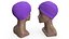 Fashion Turban on Mannequin Head