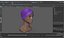 Fashion Turban on Mannequin Head