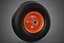 STANDARD WHEEL TIRE RIM AXLE HUB CART TROLLEY BARROW BEARING KIT