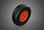 STANDARD WHEEL TIRE RIM AXLE HUB CART TROLLEY BARROW BEARING KIT