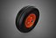 STANDARD WHEEL TIRE RIM AXLE HUB CART TROLLEY BARROW BEARING KIT