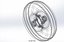 STANDARD WHEEL TIRE RIM AXLE HUB CART TROLLEY BARROW BEARING KIT