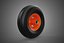 STANDARD WHEEL TIRE RIM AXLE HUB CART TROLLEY BARROW BEARING KIT