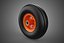 STANDARD WHEEL TIRE RIM AXLE HUB CART TROLLEY BARROW BEARING KIT