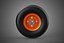 STANDARD WHEEL TIRE RIM AXLE HUB CART TROLLEY BARROW BEARING KIT
