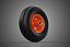 STANDARD WHEEL TIRE RIM AXLE HUB CART TROLLEY BARROW BEARING KIT