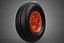 STANDARD WHEEL TIRE RIM AXLE HUB CART TROLLEY BARROW BEARING KIT