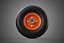 STANDARD WHEEL TIRE RIM AXLE HUB CART TROLLEY BARROW BEARING KIT