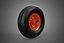 STANDARD WHEEL TIRE RIM AXLE HUB CART TROLLEY BARROW BEARING KIT