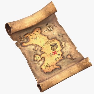 Stylized Treasure Map