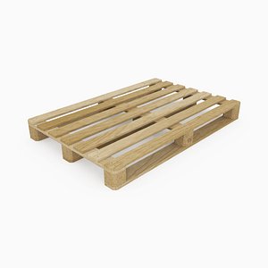 wooden pallet 3d model