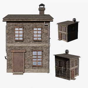 Worker Houses Series Communal Resident G1 - N3 3D model