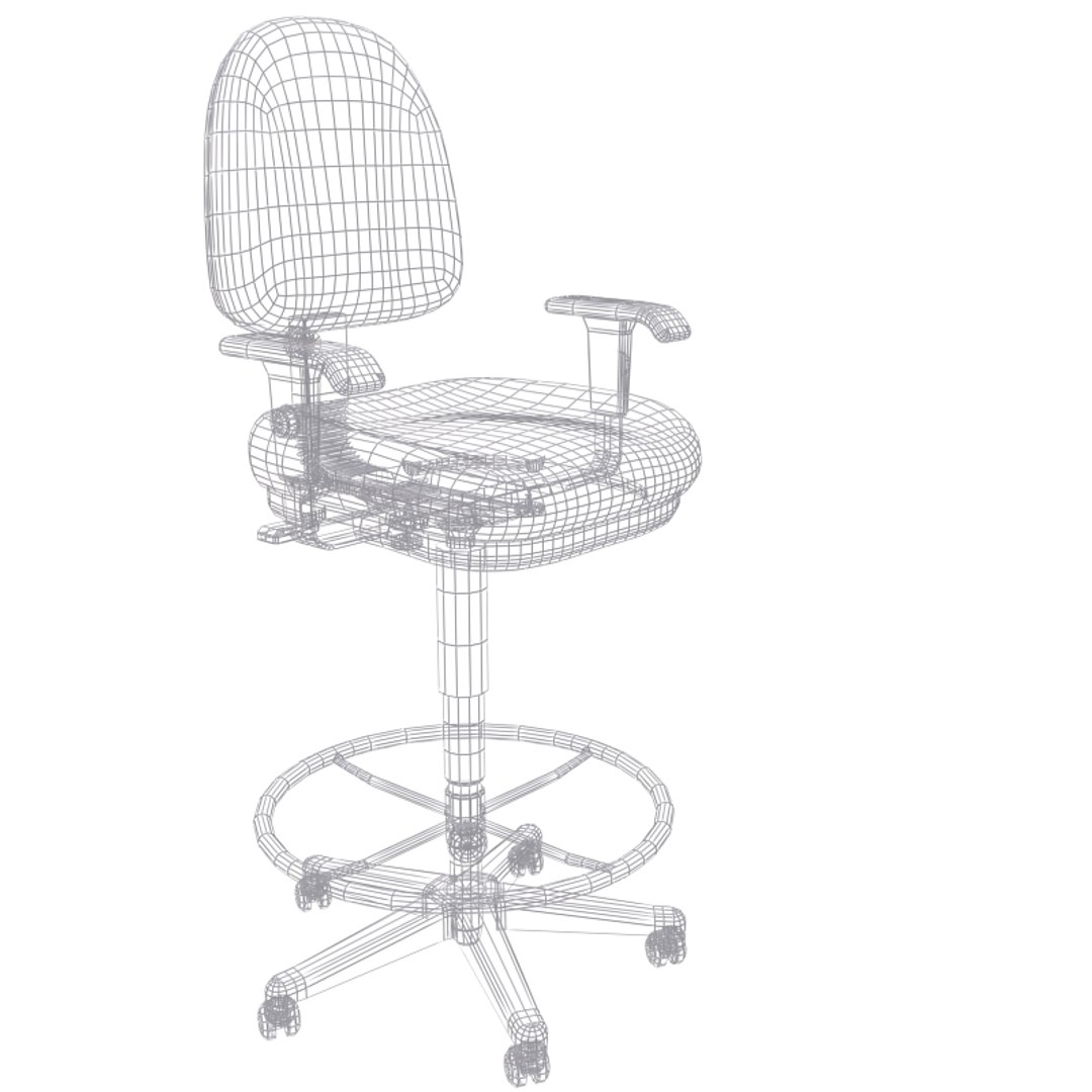 3ds Max Drafting Chair