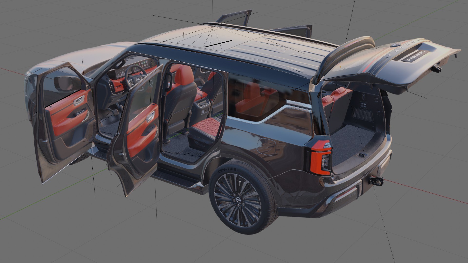 3D Nissan Patrol and Armada 2025 with interior model https://p.turbosquid.com/ts-thumb/Q3/mZYTfJ/Ih/27/jpg/1739911495/1920x1080/fit_q87/6a3f2c5ab4dcfd5d3d59cf90784cbd5a4a008981/27.jpg