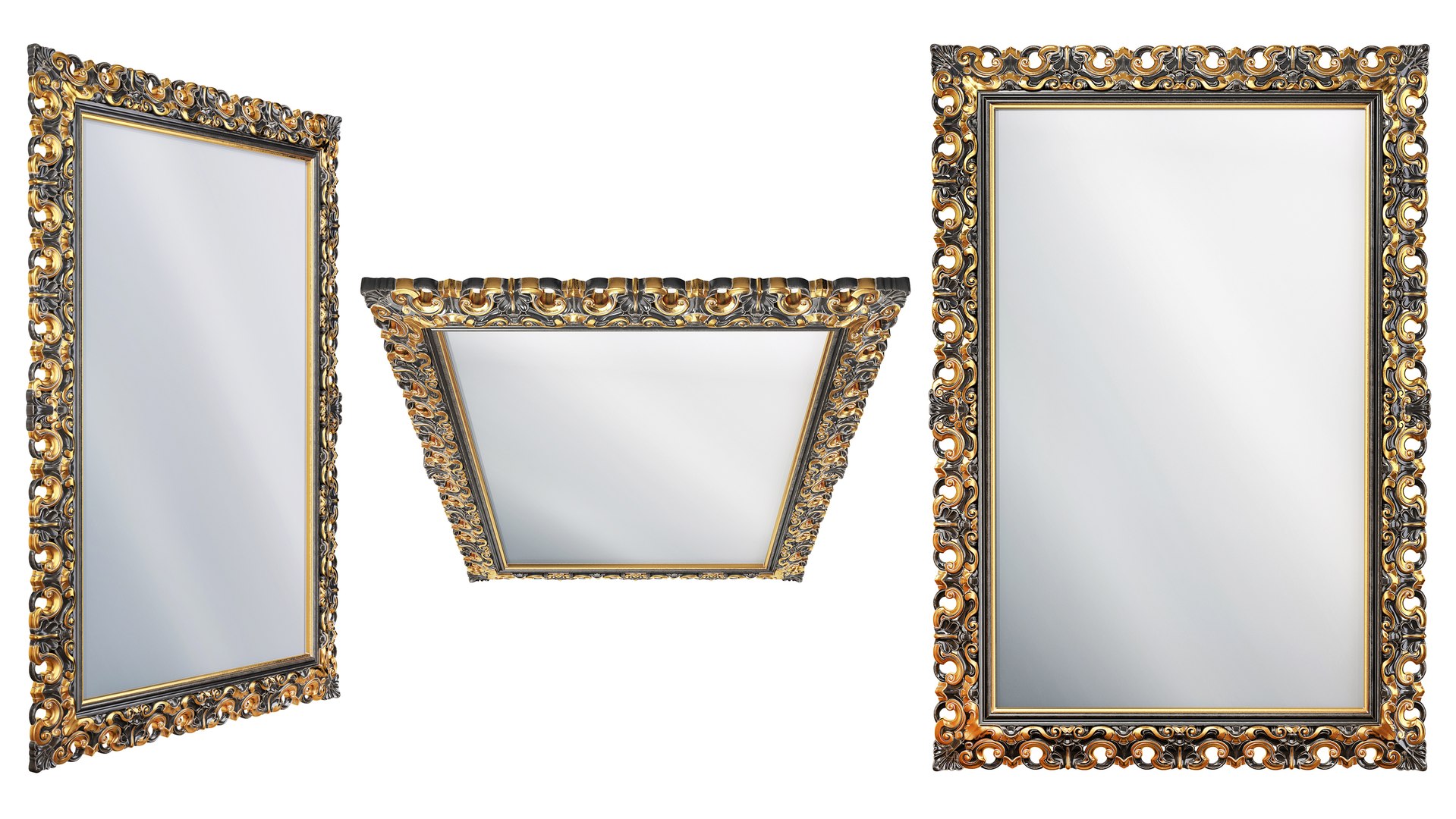 Classic Mirror 005 3D Model - TurboSquid 2123287