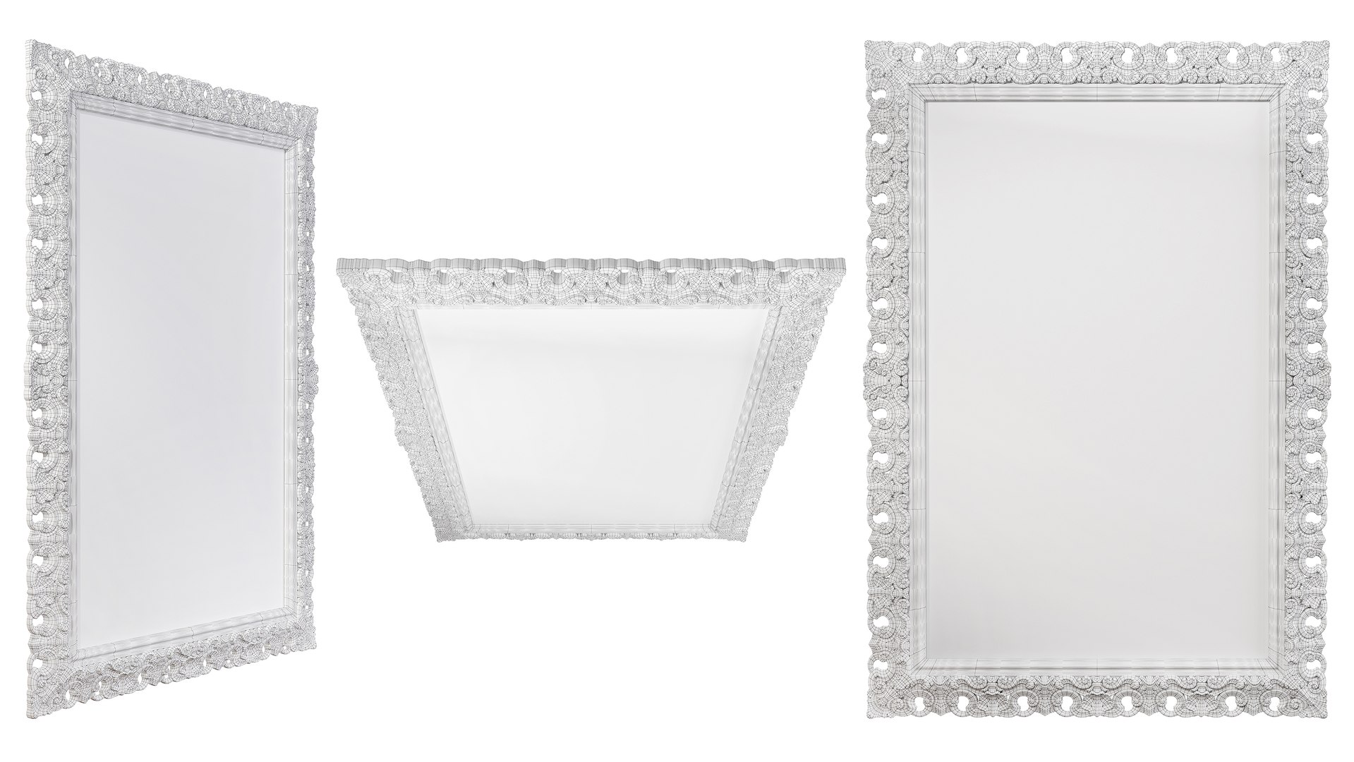 Classic Mirror 005 3D Model - TurboSquid 2123287