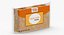 3D model Block Cheese 1lbs Blank and Generic Label