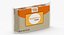 3D model Block Cheese 1lbs Blank and Generic Label