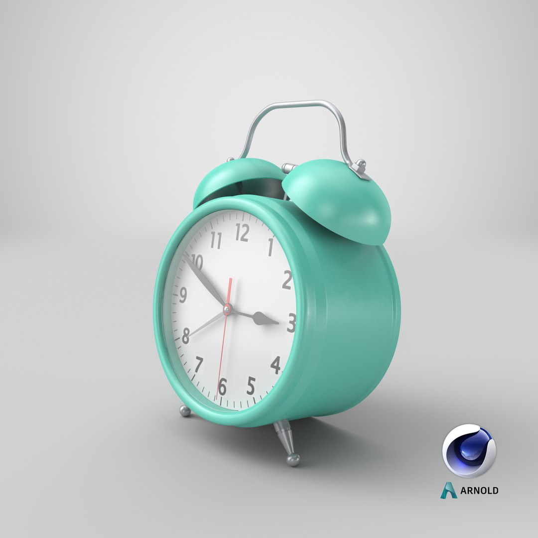 Real Alarm Clock 3D TurboSquid 1588265