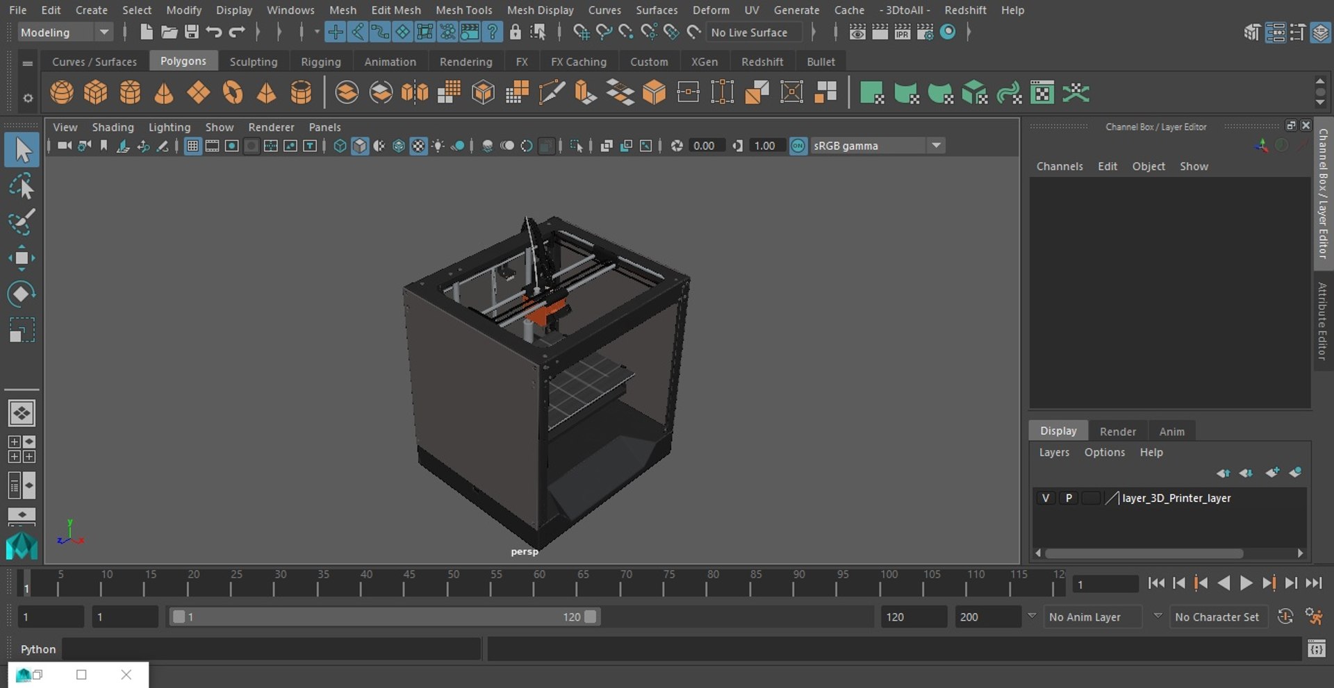 3D 3d Printer - TurboSquid 2078180