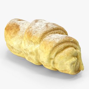 Sweet Crescent Roll 3D model