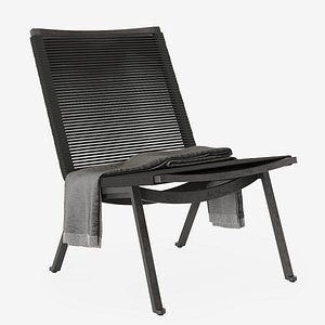 3D model Zenith Outdoor Side Chair