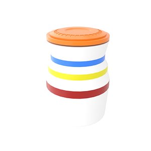 3D model Kitchen Jar T3