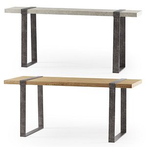 wang console dining 3D model
