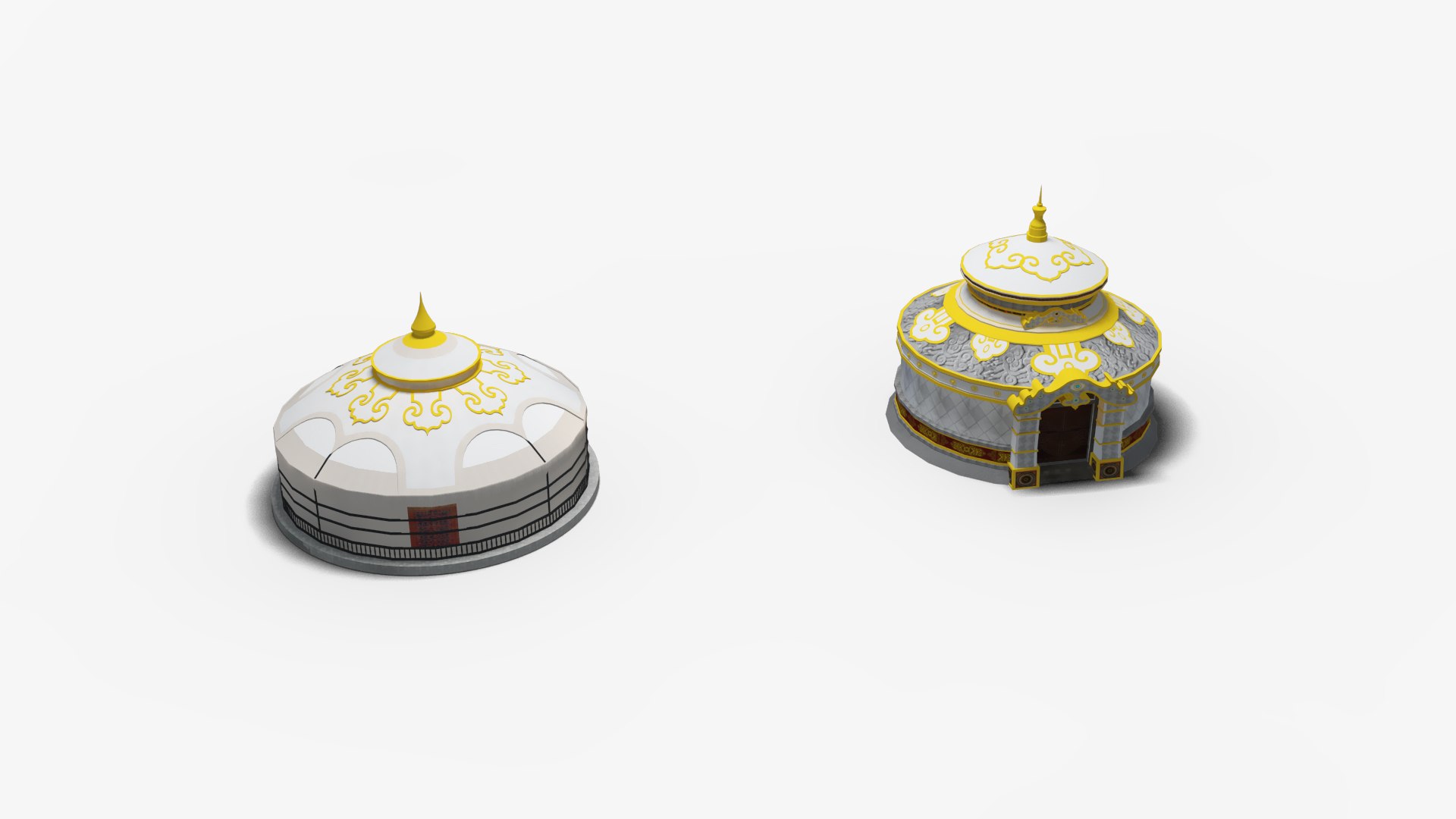 Yurt Model - TurboSquid 2148394