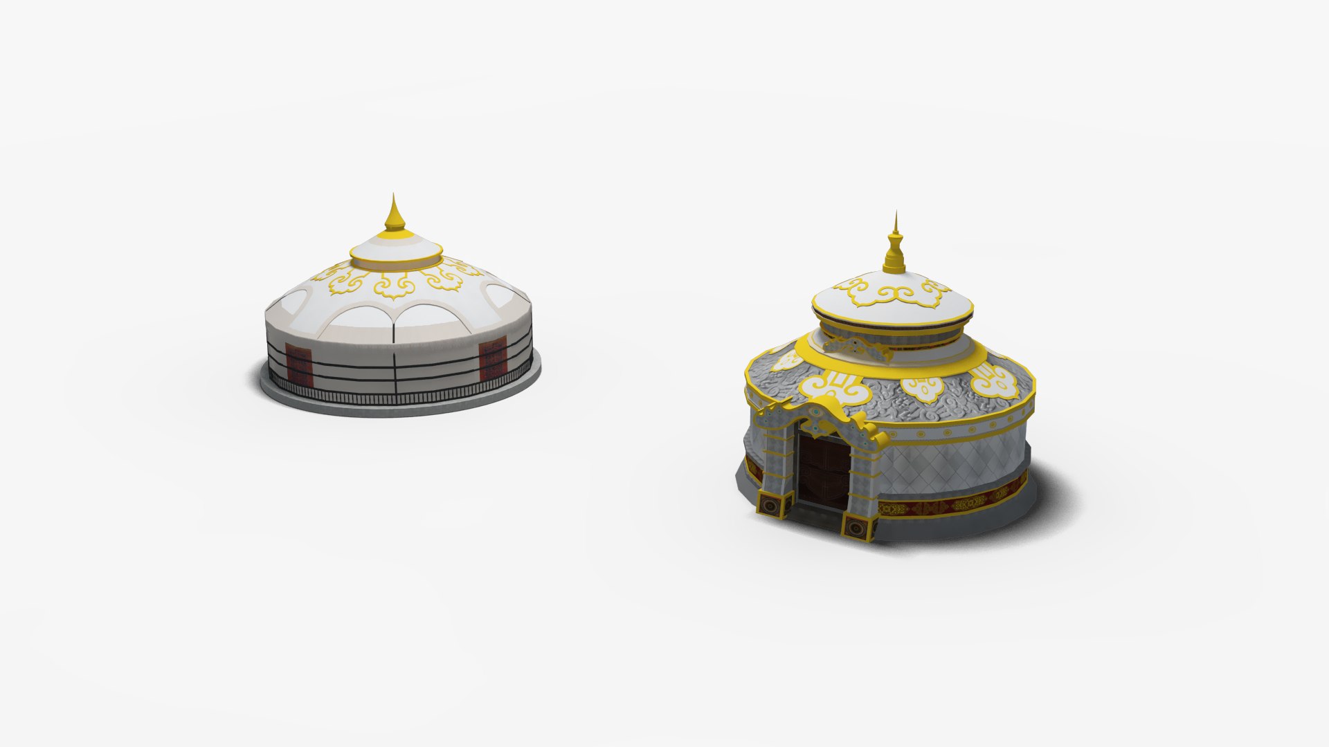 Yurt Model - TurboSquid 2148394