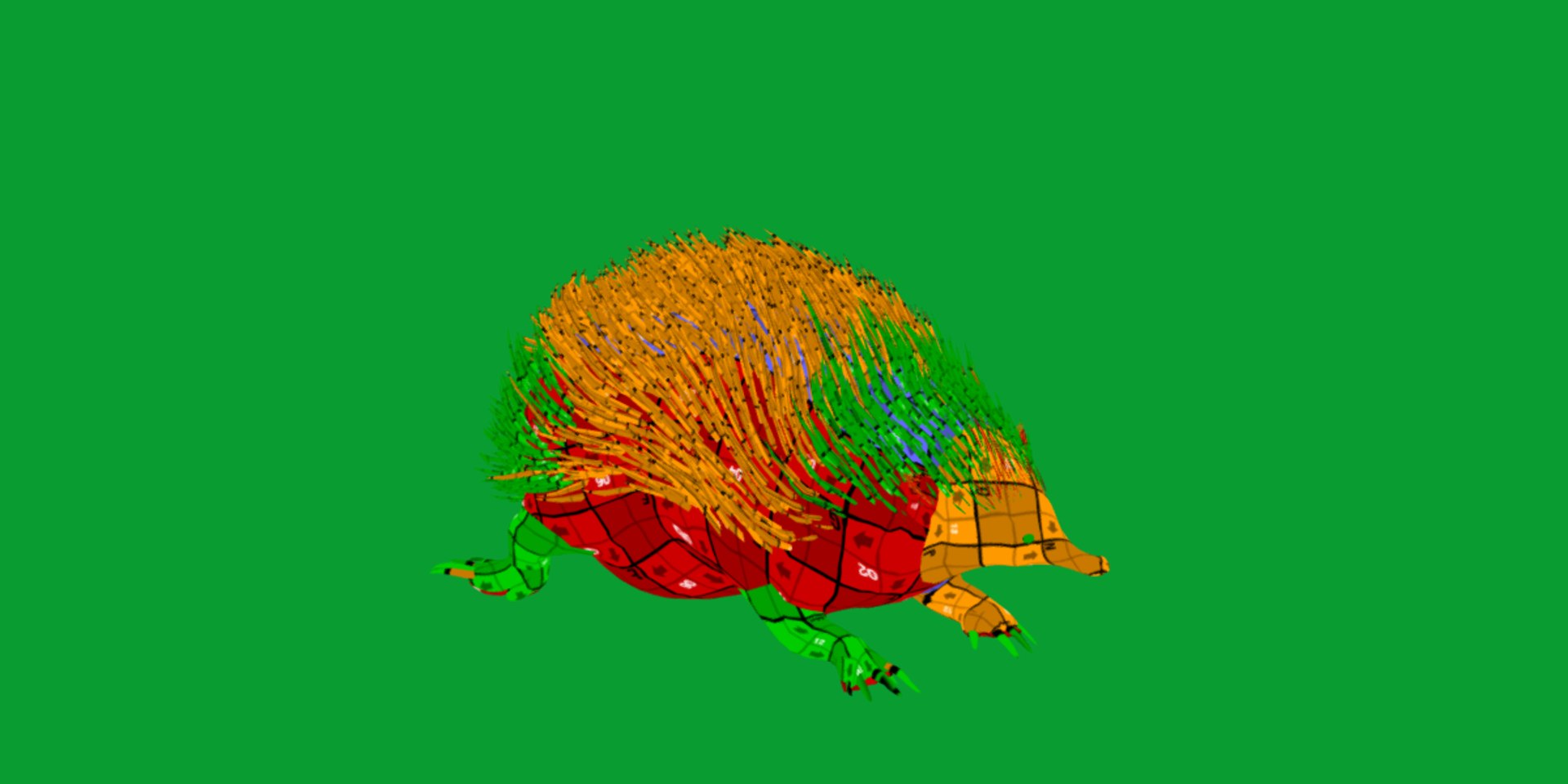 Echidna 3D model https://p.turbosquid.com/ts-thumb/Q4/Ek0UZP/BX/short_beaked_echidna23/png/1734270392/1920x1080/fit_q87/49d3da60380f8d8e6b3b979d90f7f0787c6c18e0/short_beaked_echidna23.jpg