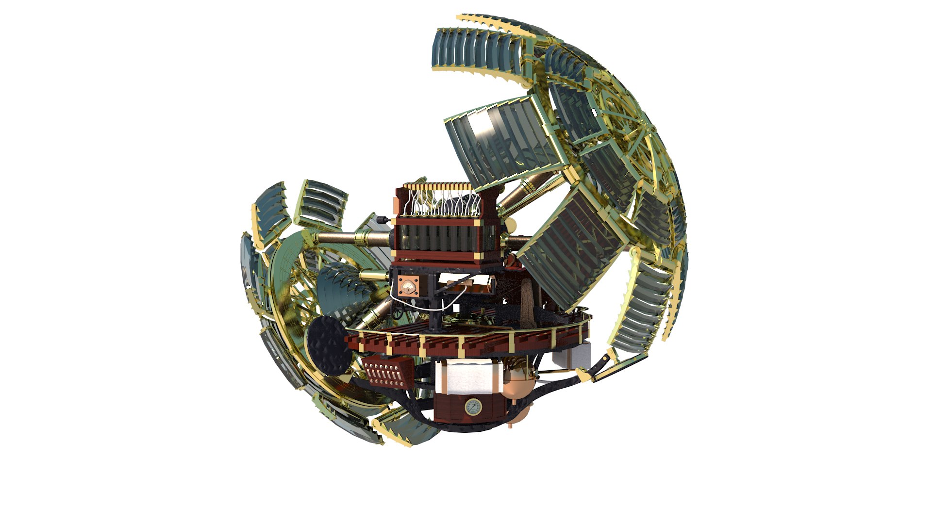 3D Model THE TIME MACHINE 2002 - TurboSquid 1806963