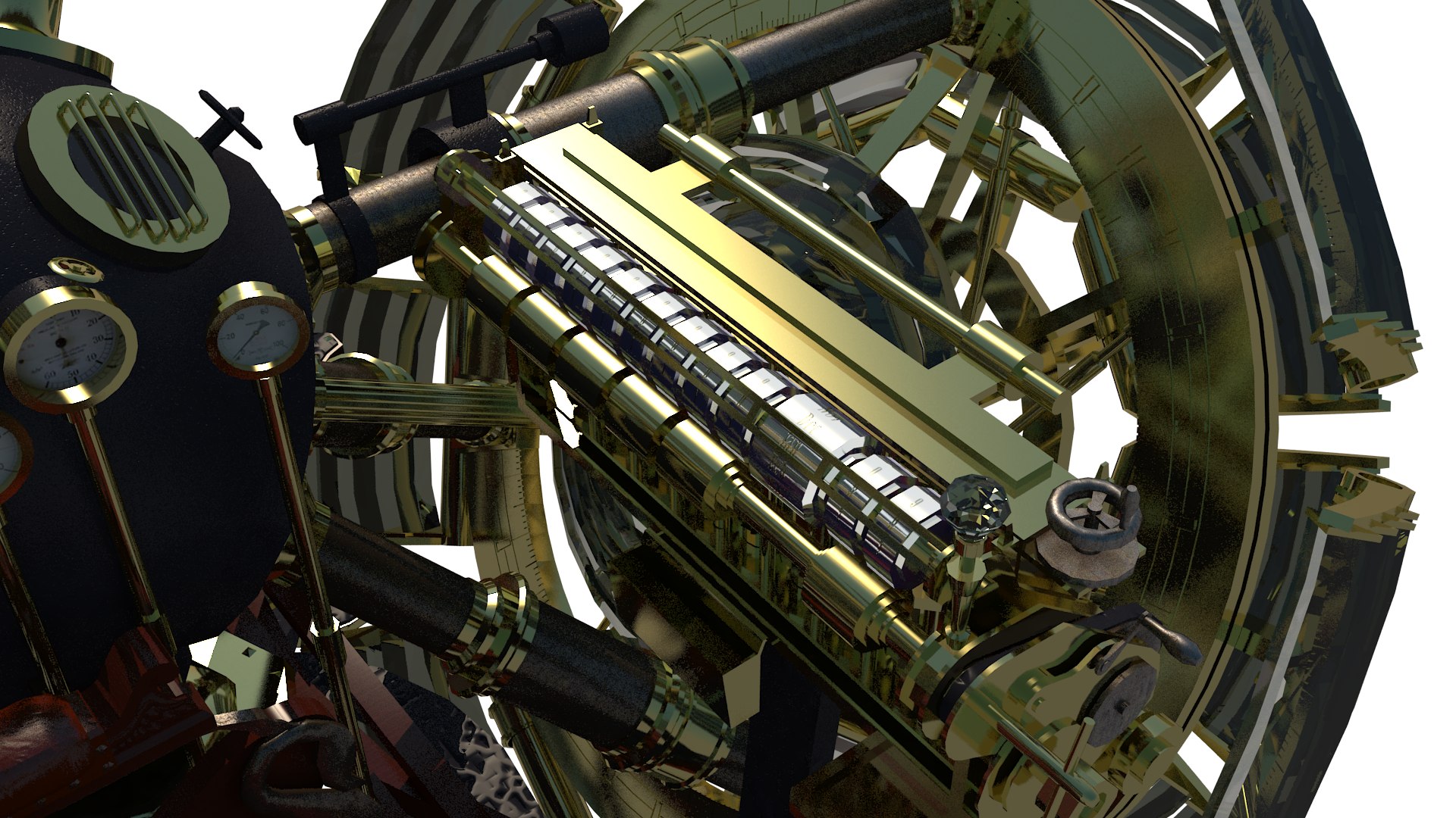 3D Model THE TIME MACHINE 2002 - TurboSquid 1806963