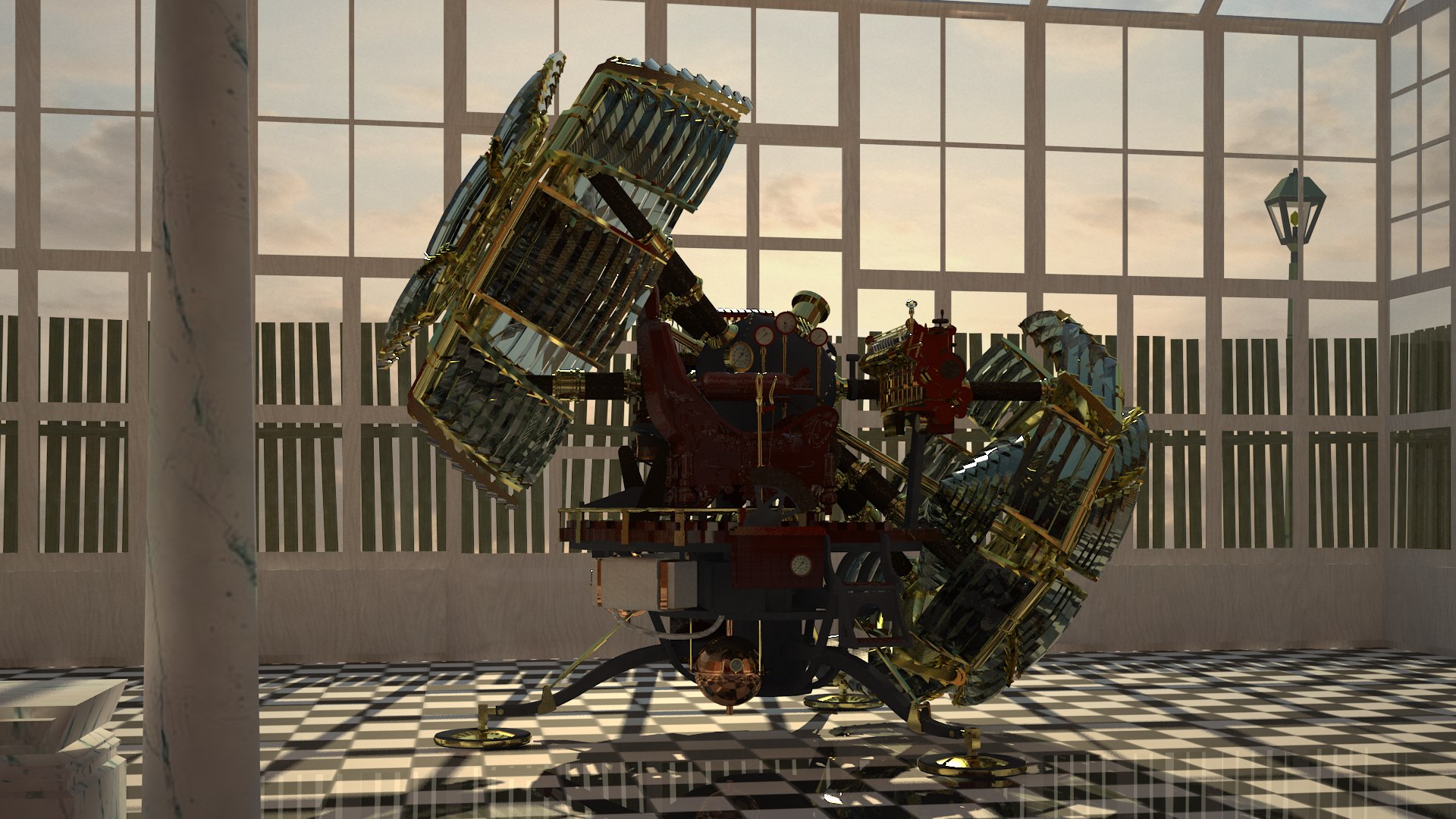 3D Model THE TIME MACHINE 2002 - TurboSquid 1806963