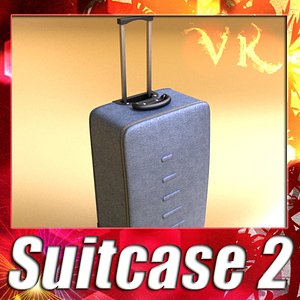 suitcase 02 - 3d model