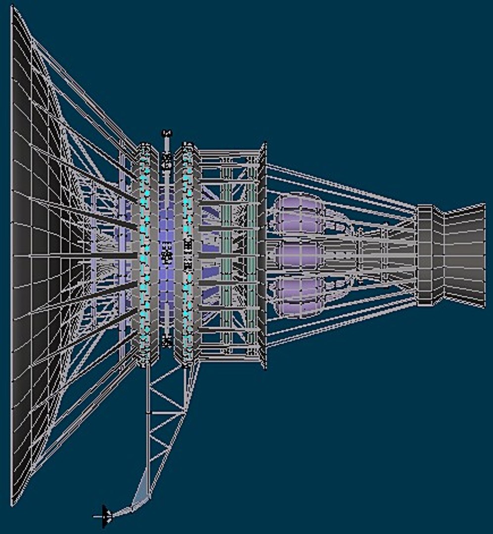 Bussard Ram Jet 3d Dxf