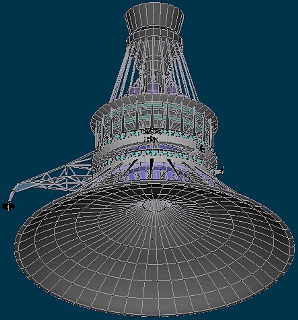 Bussard Ram Jet 3d Dxf
