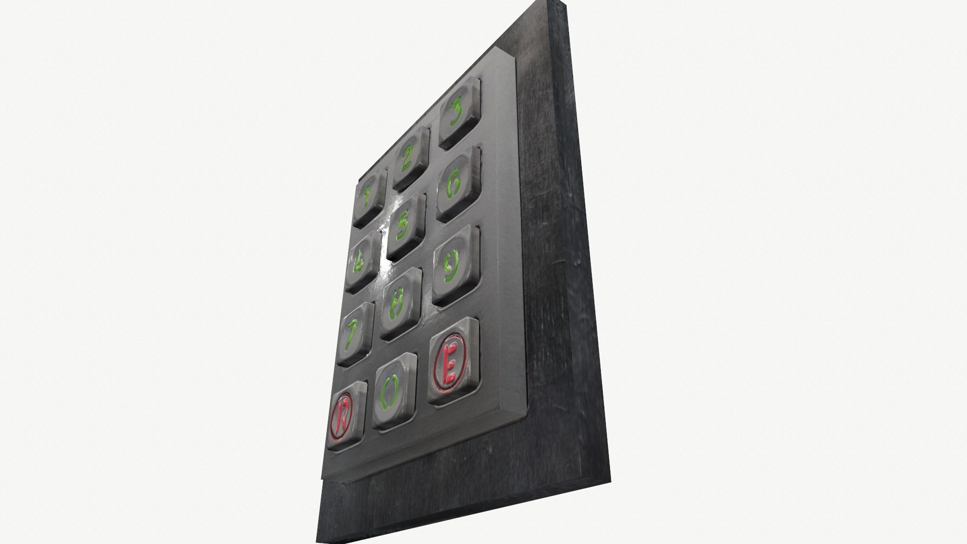 3D Model New Keypad - TurboSquid 1755248