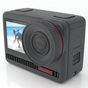 Action Camera Akaso Brave 8 Black 3D model