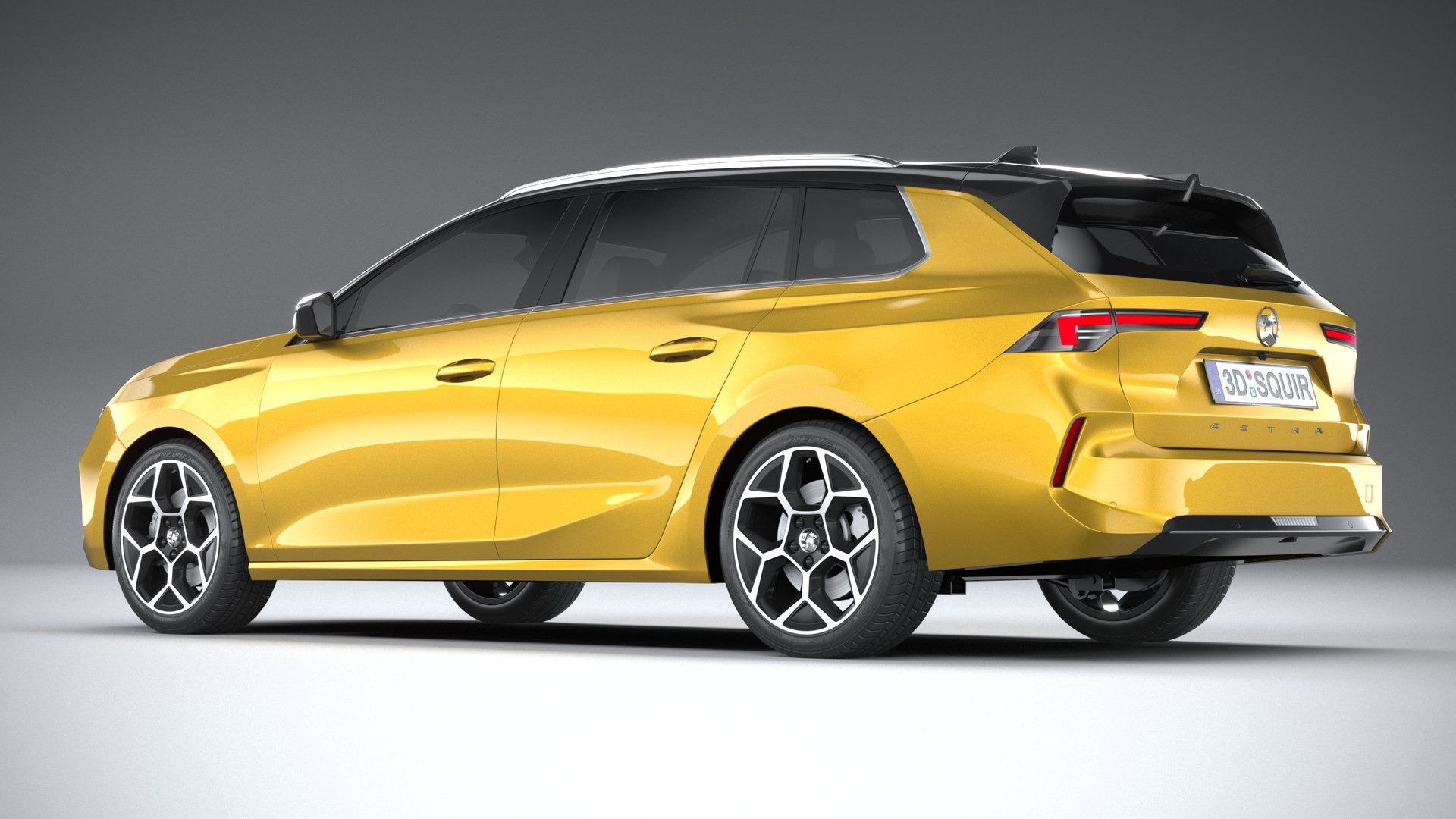 Vauxhall Astra Sports Tourer 2022 3D model - TurboSquid 2026397