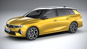 Vauxhall Astra Sports Tourer 2022 3D model