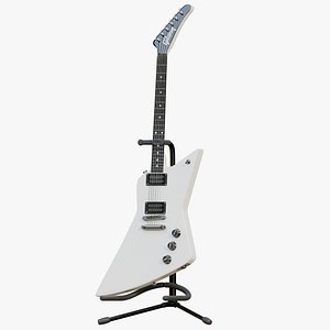Gibson Explorer White Electric Guitar PBR