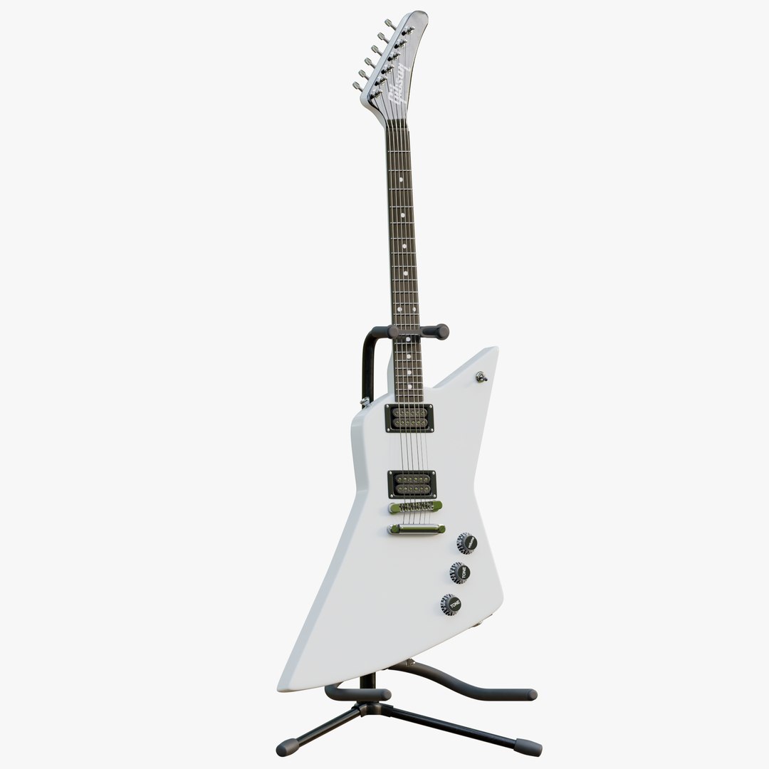 3D Gibson Explorer Electric Guitar model https://p.turbosquid.com/ts-thumb/Q4/ZmwBhe/H3/360gewall08/png/1745861592/1920x1080/fit_q87/f1f09512aee25e0e8cf62e5d0081b0c1d61bd50c/360gewall08.jpg