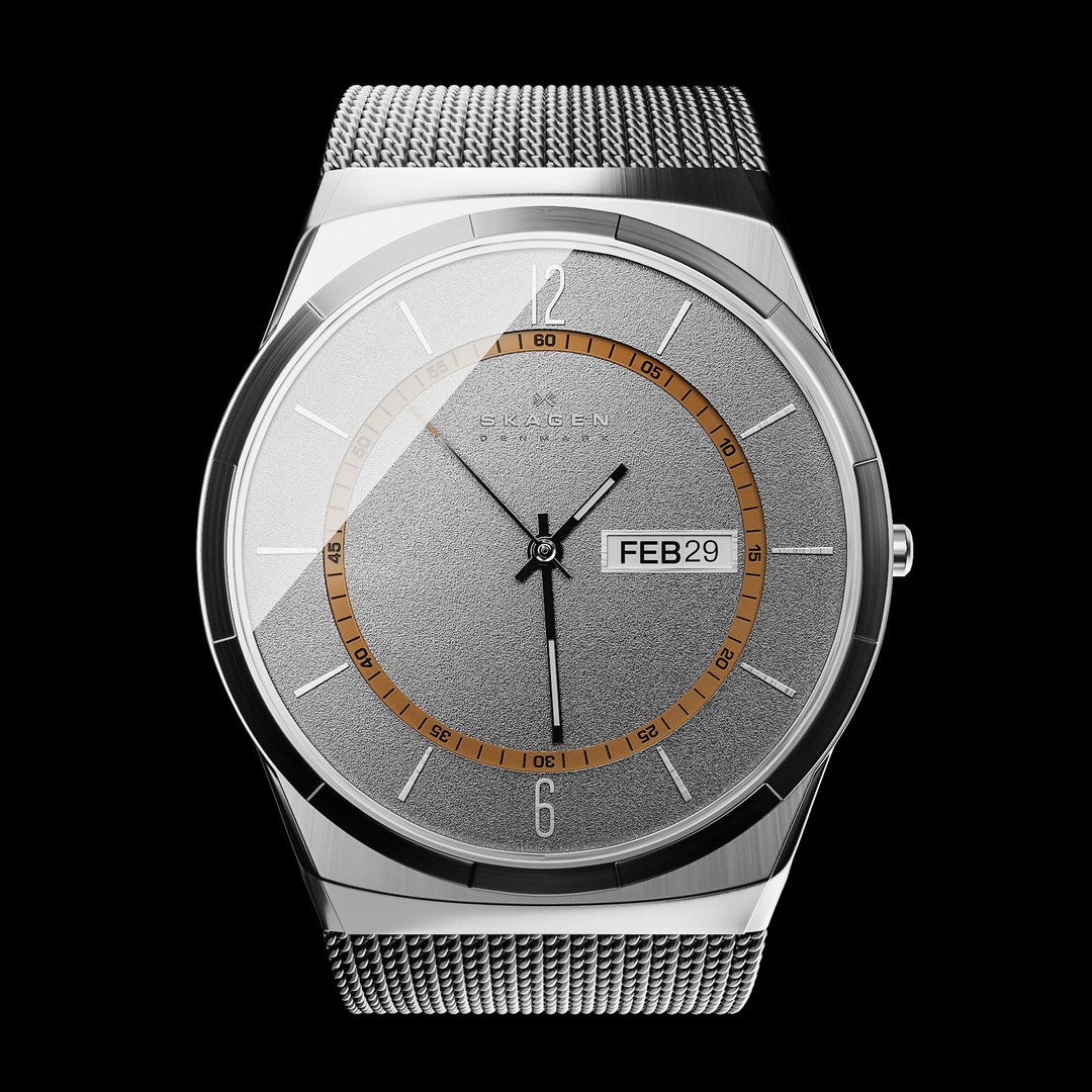Vetro Minerale A Cupola Per Orologio Skagen SKW6007 #770A - Nuovo Senza Etichette, Made In UK