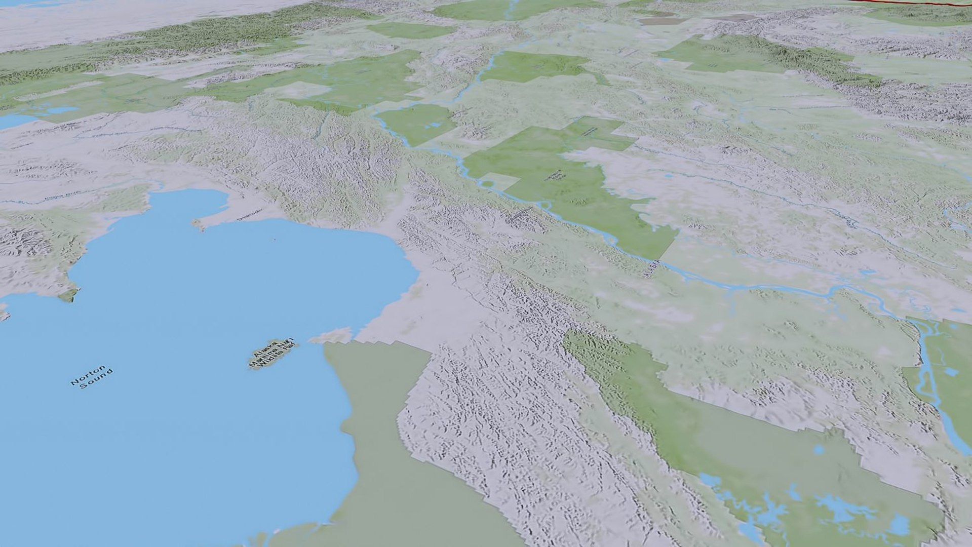 State Of Alaska Model - TurboSquid 1943966