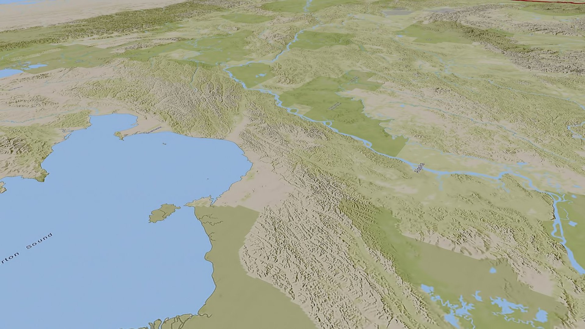 State Of Alaska Model - TurboSquid 1943966