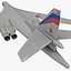 Bombardeiro estratégico russo Tupolev Tu-160