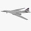 Bombardeiro estratégico russo Tupolev Tu-160