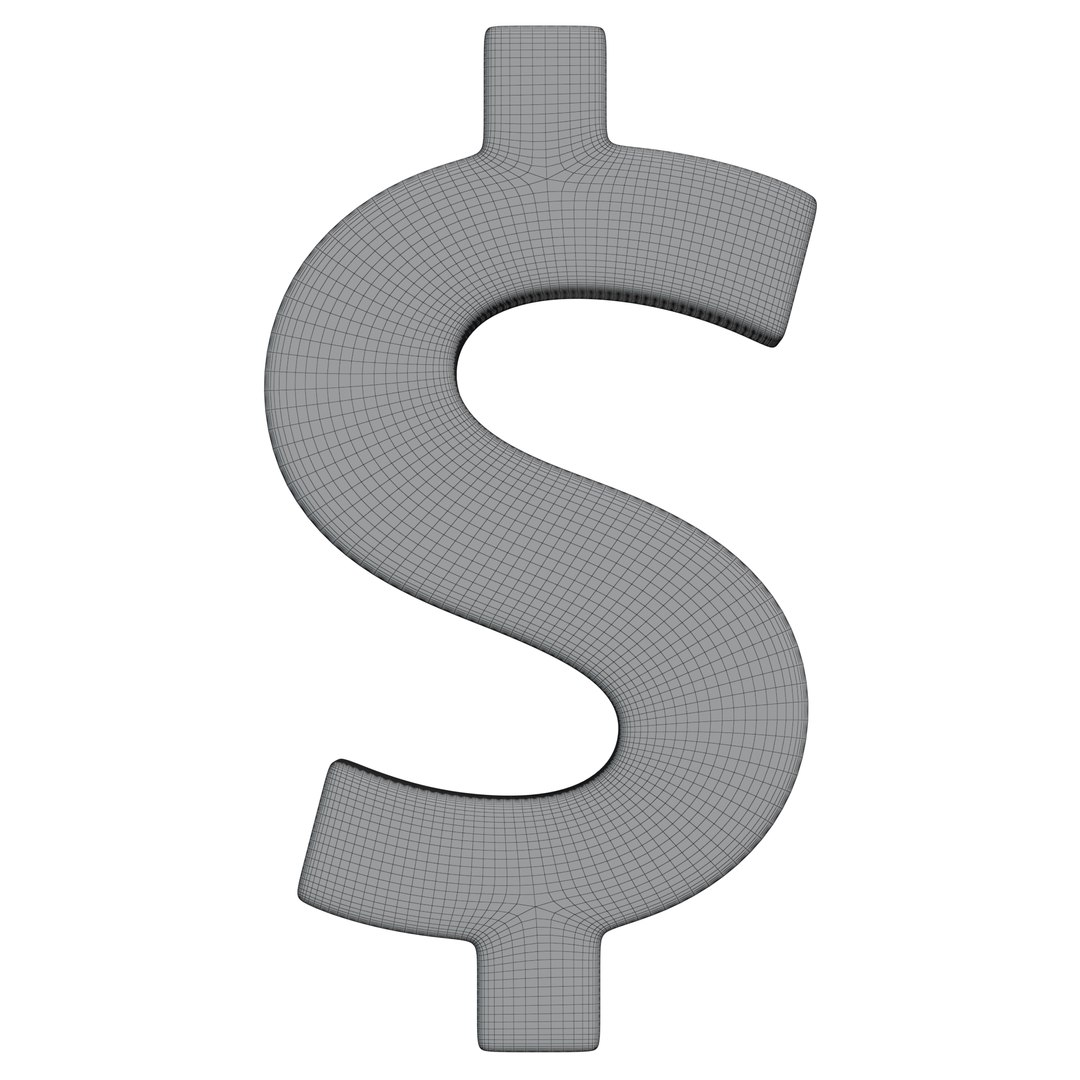 Dollar symbol 3D model https://p.turbosquid.com/ts-thumb/Q4/fkuMGE/Mq/wire3/jpg/1663988849/1920x1080/fit_q87/92e48dbb1aa39ba26dec3ed53e02fbf447197ad6/wire3.jpg