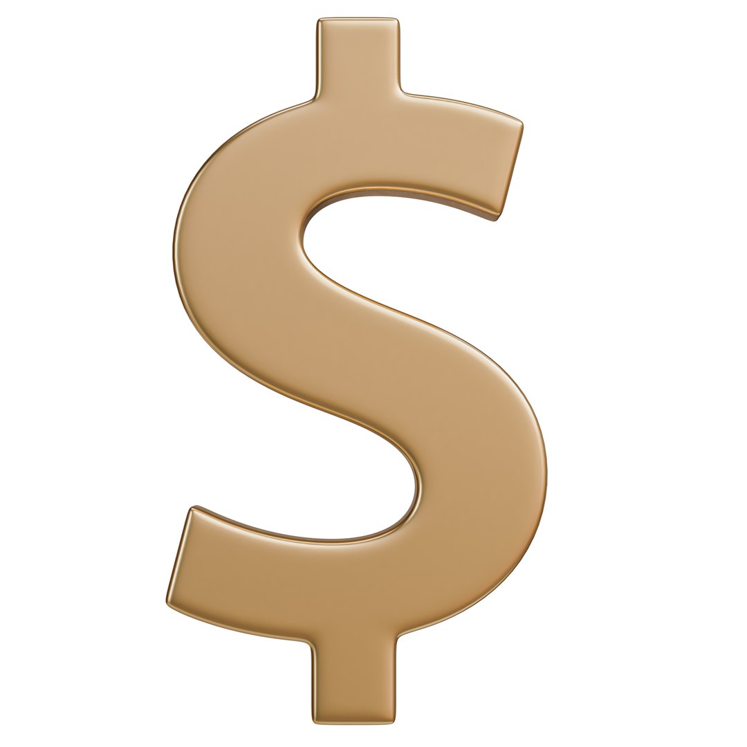 Dollar symbol 3D model https://p.turbosquid.com/ts-thumb/Q4/fkuMGE/bJ/untitled3/jpg/1663988847/1920x1080/fit_q87/67c1fd286fe733646d6cf7a6faf3ccce2b899f67/untitled3.jpg